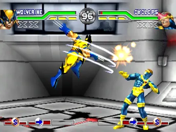 X-Men - Mutant Academy (US) screen shot game playing